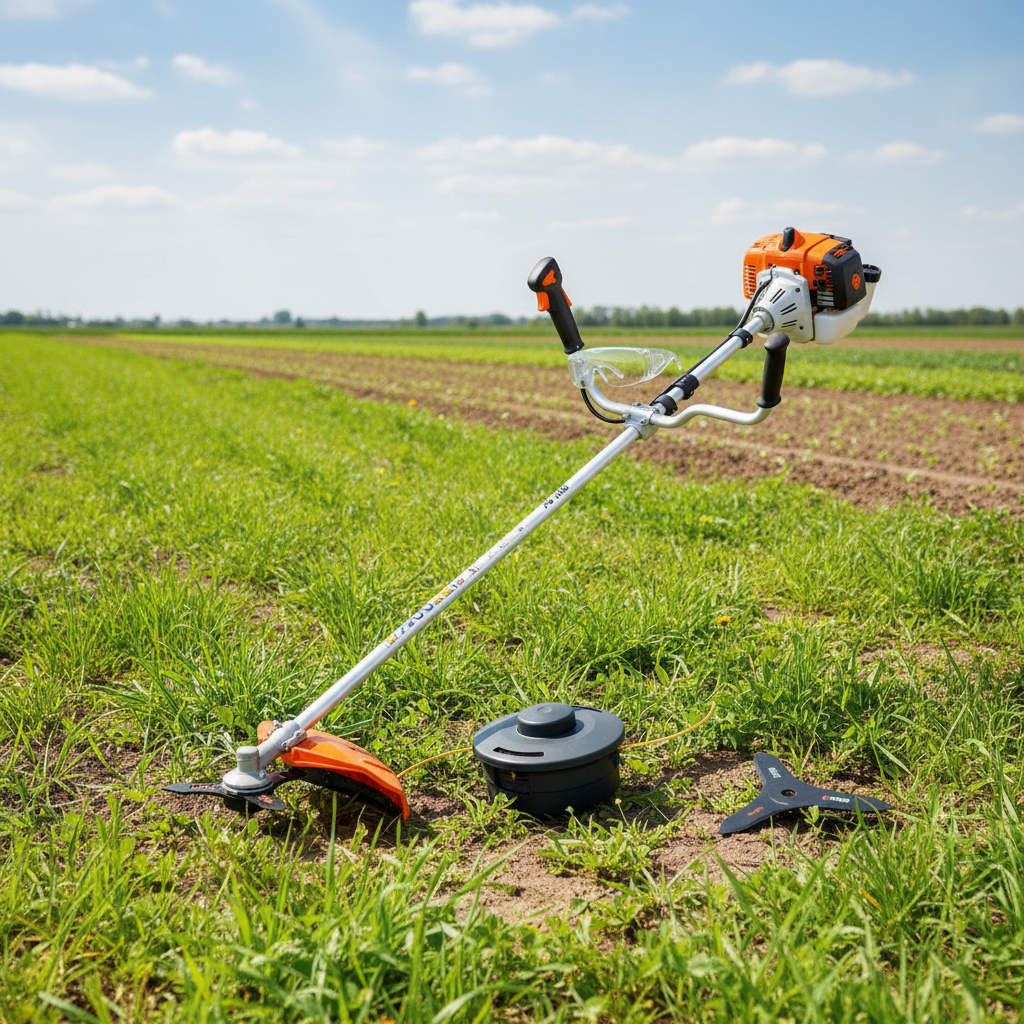 Chapeadora Stihl FS 250 en campo