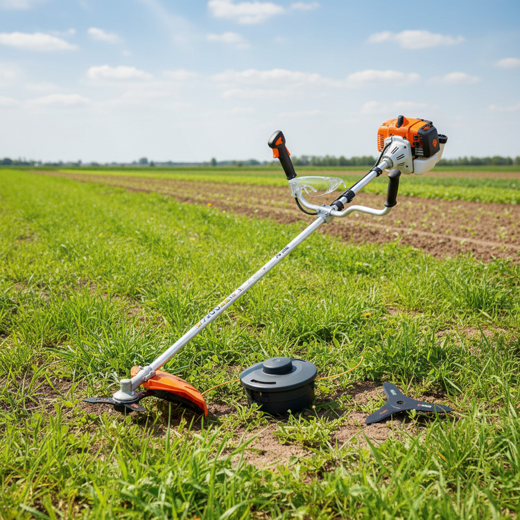 Chapeadora Stihl FS 250 en campo